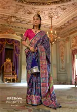 Kreshva Raj Kothi Silk Printed Festival Saree Collection - Image 10
