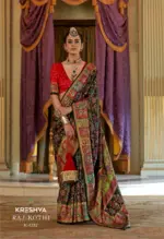 Kreshva Raj Kothi Silk Printed Festival Saree Collection - Image 2