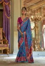 Kreshva Raj Kothi Silk Printed Festival Saree Collection - Image 3