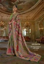 Kreshva Rani Mahal Silk Printed Glory Finish Saree Collection - Image 10