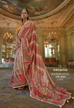 Kreshva Rani Mahal Silk Printed Glory Finish Saree Collection - Image 12