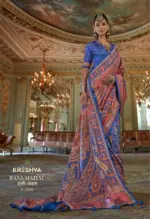 Kreshva Rani Mahal Silk Printed Glory Finish Saree Collection - Image 5