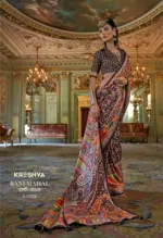 Kreshva Rani Mahal Silk Printed Glory Finish Saree Collection - Image 8