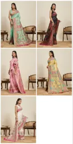 Maahi 214 Pashmina Silk Festival Wear Saree Collection - Image 5