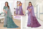 Malgudi Silk Vol 27 Cracle Silk Printed Uniform Saree Collection - Image 6