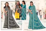 Malgudi Silk Vol 27 Cracle Silk Printed Uniform Saree Collection - Image 8
