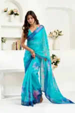 Meera 325 Linen Printed Ready to Wear Fancy Saree Collection - Image 6