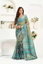 Meera 325 Linen Printed Ready to Wear Fancy Saree Collection - Image 8