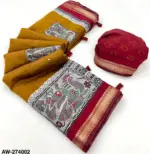 Rajyog 274001 to 4 Mul Cotton Aari Worked Fancy Saree Collection - Image 8