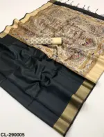 Rajyog Chitralekha 290001 to 9 Tussar Silk Plain Saree Collection - Image 15