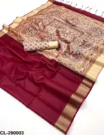 Rajyog Chitralekha 290001 to 9 Tussar Silk Plain Saree Collection - Image 5