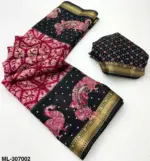 Rajyog Mul Cotton 307001 to 06 Printed Saree Collection - Image 8