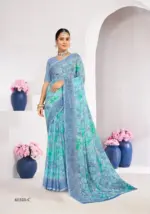 Ruchi Star Chiffon 224 Chiffon Printed Casual Wear Saree Collection - Image 12