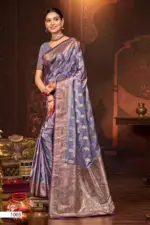 Saroj Anushka Satin Saroski Vol 2 Silk Festival Saree Collection - Image 5