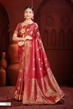 Saroj Bawri Satin Saroski Vol 3 Shimmer Silk Saree Collection - Image 6