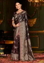 Saroj Butterffly Satin Saroski Vol 2 Satin Silk Saree Collection - Image 3