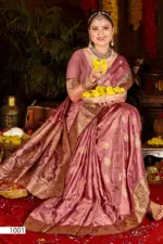 Saroj Gulzaar Satin Silk Vol 4 Rich Pallu Silk Saree Collection - Image 3