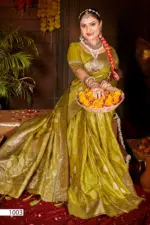 Saroj Gulzaar Satin Silk Vol 4 Rich Pallu Silk Saree Collection - Image 4