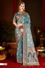 Saroj Gulzaar Satin Silk Vol 4 Rich Pallu Silk Saree Collection - Image 5