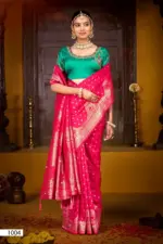 Saroj Gunjan Silk Saroski Vol 3 Silk Embroidery Saree Collection - Image 3