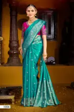 Saroj Gunjan Silk Saroski Vol 4 Silk Wedding Wear Saree Collection - Image 3