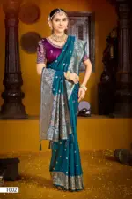 Saroj Gunjan Silk Saroski Vol 4 Silk Wedding Wear Saree Collection - Image 4