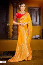 Saroj Gunjan Silk Saroski Vol 4 Silk Wedding Wear Saree Collection - Image 5