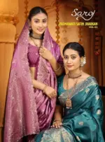 Saroj Padmavati Satin Saroski Vol 3 Silk Saree Collection