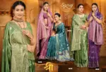 Saroj Padmavati Satin Saroski Vol 3 Silk Saree Collection - Image 4
