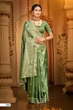 Saroj Padmavati Satin Saroski Vol 3 Silk Saree Collection - Image 5