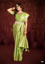 Saroj Shreya Silk Vol 1 Silk Wedding Wear Saree Collection - Image 3