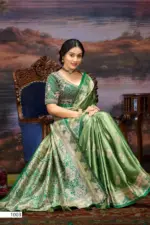 Saroj Sonalika Satin Vol 1 Silk Rich Pallu Saree Collection - Image 4