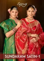 Saroj Sundaram Satin Vol 1 Silk Saree Collection