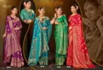Saroj Sundaram Satin Vol 1 Silk Saree Collection - Image 4
