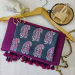 Sccf Boom K Khadi Cotton Printed Fancy Saree Collection - Image 4