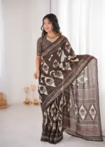 Scdf Bagru C Fancy Cotton Printed Saree Collection - Image 6