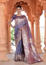 Sd Banarasi Silk Vol 10 Silk Fancy Saree Collection - Image 4