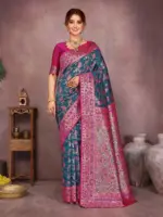 Sd Banarasi Silk Vol 10 Silk Fancy Saree Collection - Image 5