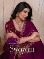 Sethnic Swayam Metallic Velvet Sequence Zari Work Saree Collection