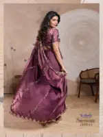 Sethnic Swayam Metallic Velvet Sequence Zari Work Saree Collection - Image 23