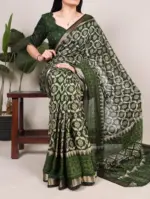 Taraa L 7020 Viscose Chanderi Zari Border Daily Wear Saree Collection