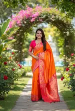 Vt 6082 T Soft Pethani Silk Zari Weaved Premium Saree Collection - Image 6