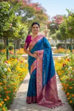 Vt 6082 T Soft Pethani Silk Zari Weaved Premium Saree Collection - Image 8