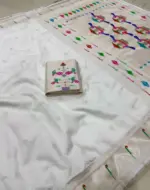 Vt 6084 T Khadi Row Silk Zari Weaving Saree Collection - Image 7