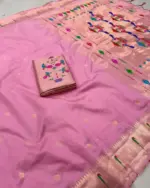 Vt 6084 T Khadi Row Silk Zari Weaving Saree Collection - Image 9