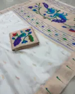 Vt 6085 T Khadi Raw Silk Zari Weaving Saree Collection - Image 15