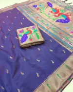 Vt 6085 T Khadi Raw Silk Zari Weaving Saree Collection - Image 18