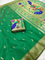 Vt 6085 T Khadi Raw Silk Zari Weaving Saree Collection - Image 6