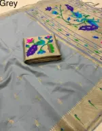 Vt 6085 T Khadi Raw Silk Zari Weaving Saree Collection - Image 8