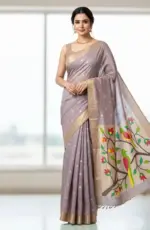 Vt 6086 T Soft Muga Cotton Paithani Saree Collection - Image 4